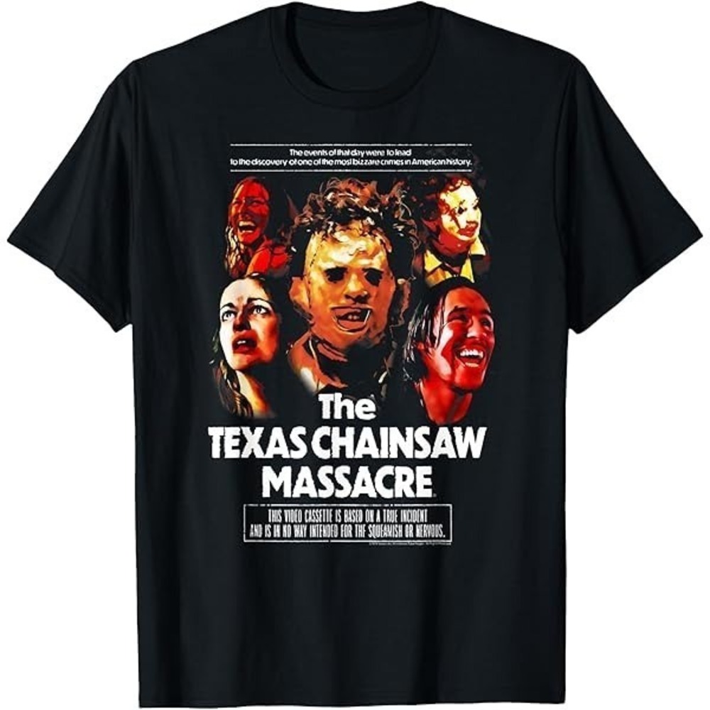 The Texas Chainsaw Massacre Leatherface 90_s Style Tshirt